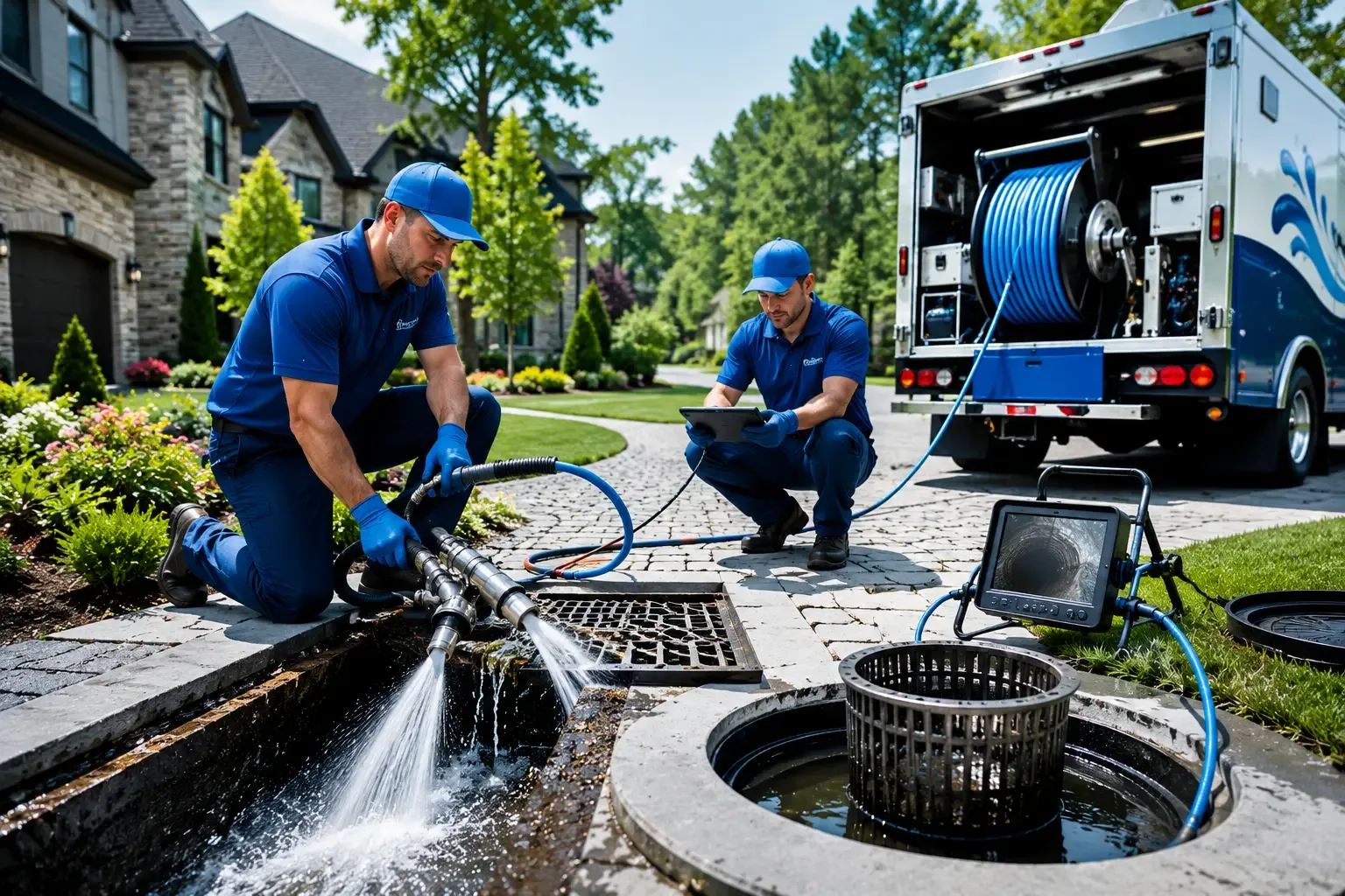 Local outdoor drain cleaning professionals in Hill, NH