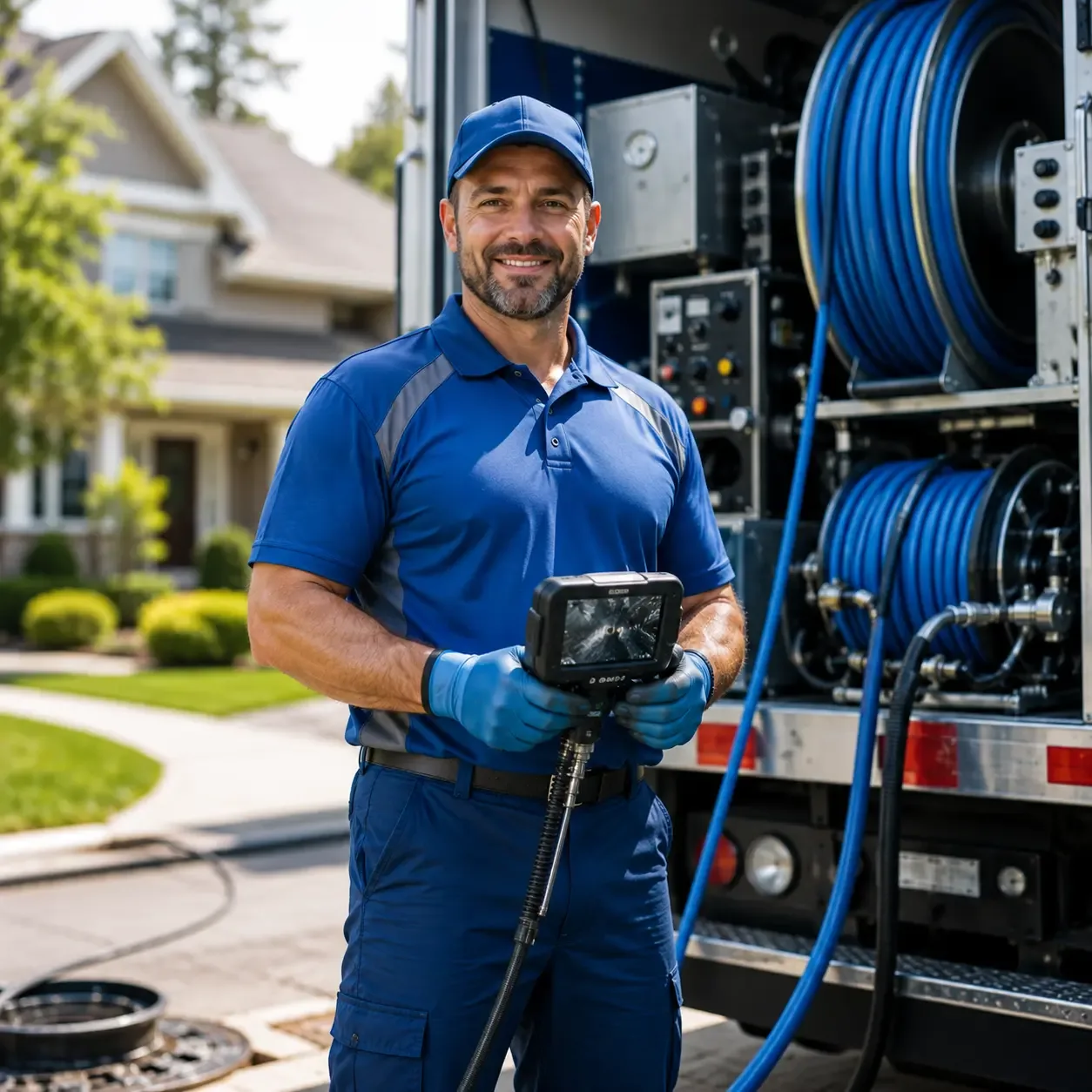 Local outdoor drain cleaning specialists in Hill, NH